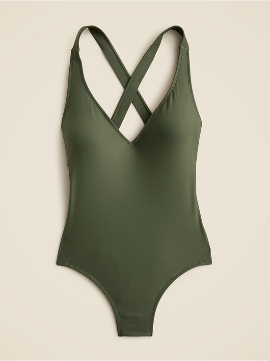 J. Crew Other - J. Crew DD plunge one-piece swimsuit Size 12